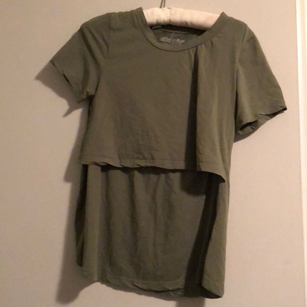 Latched Mama nursing top
